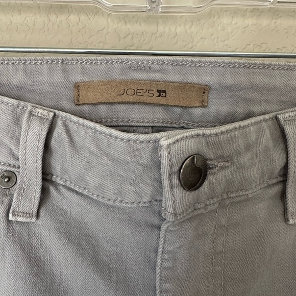 Joe's Jeans Women's Skinny Ankle‎ Ripped Gray Jeans Size 28 - Picture 3 of 5